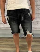 Load image into Gallery viewer, Risen Distressed Vintage Wash Shorts~ Small & Medium