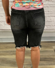 Load image into Gallery viewer, Risen Distressed Vintage Wash Shorts~ Small & Medium