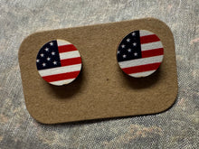Load image into Gallery viewer, Wooden Flag Studs
